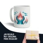 Taza Día de la Madre con Frase Divertida "Mamá y la naturaleza" Personalizada - Imagen 5