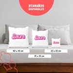 Cojín con Frase Divertida para el Día de la Madre "Película Barbie" - Imagen 7