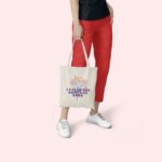 Tote Bag para Mamá con diseño "La flor más bonita es mamá" para el Día de la Madre - Imagen 6