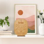 Dedicatoria Madera Personalizada para Seño Fin de Curso – Regalo con Frase Emotiva - Imagen 3