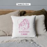 Cojín con Frase Divertida para el Día de la Madre "Mi persona favorita es mamá" - Imagen 5
