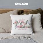 Cojín con Frase Divertida para el Día de la Madre "Eres la mejor abuela ahora y siempre" personalizado - Imagen 6