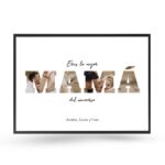 Poster + Marco Personalizado para Día de la Madre