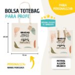 Tote Bag con Frase para Profesores Personalizada - Imagen 4