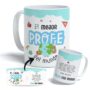 Taza personalizada mejor profe del mundo con nombres del alumnado