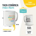 Taza con Frase para Profesores personalizada - Imagen 2