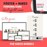 Poster + Marco Personalizado para Día del Abuelo - Imagen 2