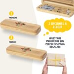 Estuche de Bolígrafos de Madera "Te Queremos Profe" Personalizado - Imagen 4