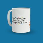 Taza Friends con Frase de los personajes "Chandler y Monica" - Imagen 4