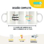Taza con Frase para Profesores personalizada - Imagen 3
