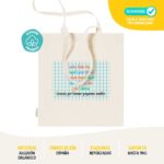 Tote Bag con diseño "Bloc de notas" para Profesores personalizado - Imagen 3