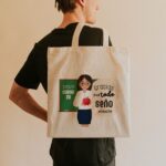 Tote Bag con Frase para Profesores Personalizada Con Pizarra - Imagen 3