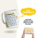 Taza Profesor con diseño "Super profe" personalizada con Foto, nombres y curso - Imagen 4