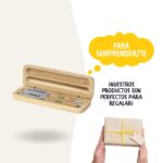 Estuche de Bolígrafos de Madera "Profes de Vitruvio" Personalizado - Imagen 5