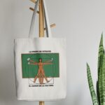 Tote Bag con diseño "Profes de Vitruvio" para Profesores - Imagen 7
