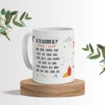 Taza Profesor con diseño "Gracias profe" personalizada con Foto, nombres y curso - Imagen 6