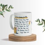 Taza Profesor con diseño "Super profe" personalizada con Foto, nombres y curso - Imagen 6