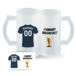 Jarra de Fútbol Personalizada del F.C Valencia