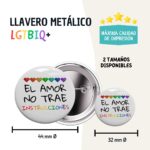 Chapa Orgullo LGBTIQ+ "El amor no trae instrucciones" - Imagen 2