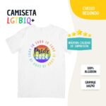 Camiseta Orgullo LGTBIQ+ con frase "Love is Love" Pride 2024. - Imagen 4