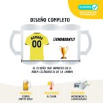 Jarra de Fútbol Personalizada del F.C Villareal - Imagen 5
