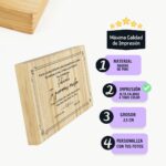Tabla de Madera Diploma Personalizado para Profesores - Imagen 4