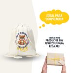 Mochila Algodón Orgullo LGTBIQ+ con la frase "Esta es mi naturaleza, cambiar por ti me da pereza" - Imagen 6