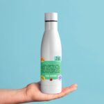 Botella Personalizada Gracias Profe Fin de Curso – Regalo con Nombres y Curso Escolar - Imagen 2