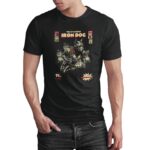 Camiseta Animales Superhéroes "Iron Dog" Realista