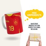Taza Personalizada Camiseta España Eurocopa - Imagen 4