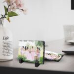 Portafotos de Pizarra Rectangular Personalizado 10 x 15 cm con soporte - Imagen 5