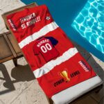 Toalla de Fútbol Personalizada del F.C Osasuna - Imagen 2