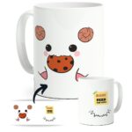 Taza Gamer Personalizada con nombre. Taza videojuegos Feed The Poro