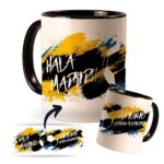 Taza Personalizada con nombre de Fútbol Madrid.