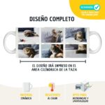 Taza de cerámica Personalizada con Foto hasta 6 fotos - Imagen 7