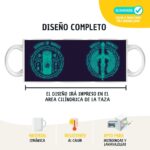 Taza Gamer Personalizada con nombre. Taza videojuegos Zelda Runas - Imagen 3