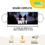 Taza Gamer Personalizada con nombre. Taza videojuegos Call of Duty Siluetas - Imagen 7