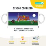 Taza Gamer Personalizada con nombre. Taza videojuegos Zelda - Imagen 7