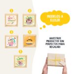 Hucha de Madera Cuadrada con Diseño "Hucha Cerdito de las Palabrotas" - Imagen 4