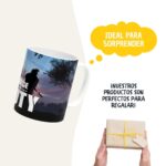 Taza Gamer Personalizada con nombre. Taza videojuegos Call of Duty Siluetas - Imagen 6