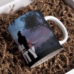 Taza Gamer Personalizada con nombre. Taza videojuegos Call of Duty Siluetas - Imagen 5
