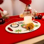 Bandeja de Navidad personalizada con nombre de madera Reyes Magos , Papá Noel Diseño 2 - Imagen 6