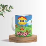 Taza Gamer Personalizada con nombre. Taza videojuegos Kirby - Imagen 4