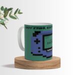 Taza Gamer Personalizada con nombre. Taza videojuegos Pause menu GBA - Imagen 4