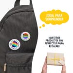 Chapa pin LGTBIQ+ con Diseño Pride be proud of who you are - Imagen 3