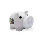 Hucha de cerdito personalizada tacto suave diseño Cactus