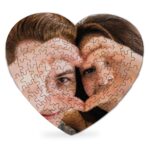 Puzzle Personalizado con Foto forma de corazón. Tamaño 35 x 31 111 piezas