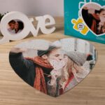 Puzzle Personalizado con Foto forma de corazón. Tamaño 35 x 31 111 piezas - Imagen 3