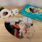 Puzzle Personalizado con Foto forma de corazón. Tamaño 35 x 31 111 piezas - Imagen 6