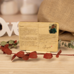 Tarjeta de San Valentín Personalizada forma de carta. - Imagen 7
